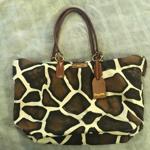 Dooney & Bourke Nylon Giraffe Large Tulip Bag